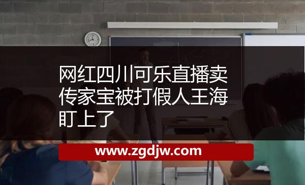 網紅四川可樂直播賣傳家寶被打假人王海盯上了 