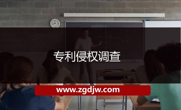 專利侵權調(diào)查 