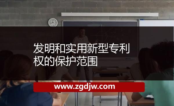 發(fā)明和實用新型專利權(quán)的保護范圍 